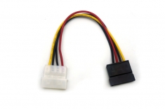 SATA电源线 D型4针转串口电源线 IDE转SATA光驱硬盘 串口电源线