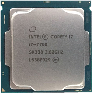 英特尔I7-7700 全新正品3.6G 7代酷睿四核CPU LGA1151散片全新正式版支持B200系列