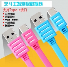 艺斗士ET-GC 乐视USB3.1 Type-c数据线 一加2代小米4c 诺基亚N1充电线带包装