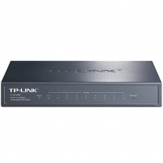 TP-LINK TL-SF1009P 9口POE交换机 8口POE全供电 网络监控无线AP