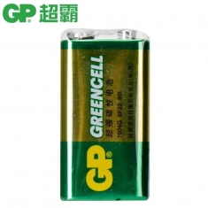 原装正品GP超霸电池 1604G碳性电池6F22 9v电池9伏万能表电池