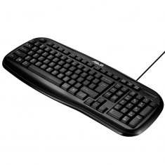 华硕KM-95 PRO至尊 有线光电键盘鼠标套装 双USB口键盘鼠标