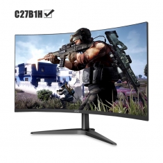 AOC C27B1H 27英寸电脑电竞游戏曲面高清屏幕游戏液晶显示器27