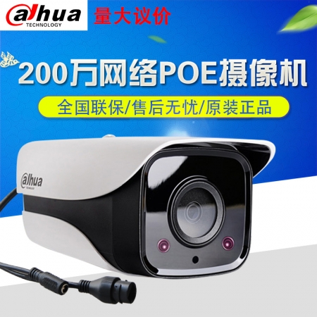 大华200万DH-IPC-HFW1230M-I1高清H265监控网络摄像头POE供电防水夜视