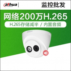 大华DH-IPC-HDW1235C-A 网络摄像头200万高清监控室内半球手机远程