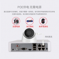 海康威视  DS-IPC-T12H2-I(PoE)200万音频网络监控摄像头家用手机