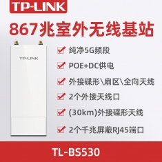 TP-LINK TL-BS530 千兆室外无线基站5g大功率 监控户外网桥防水