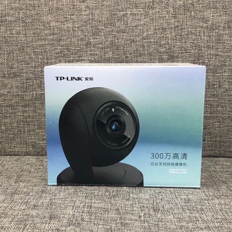 TP-LINK TL-IPC43AN-4 双向语音高清300W监控网络无线WIFI云台摄像头