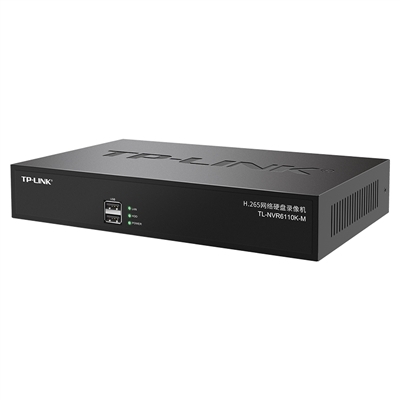 TP-TL-NVR6110K-M 10路同步监控可变路数网络硬盘录像机安防监控语音对讲APP远程