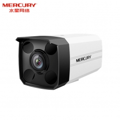 水星 MIPC414 400万摄像头 室外防水 红外夜视H265+监控网络摄像机
