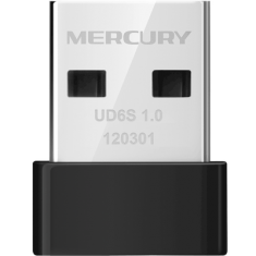 水星 UD6S  650M双频无线网卡迷你型wifi接收器USB笔记本WIFI发射