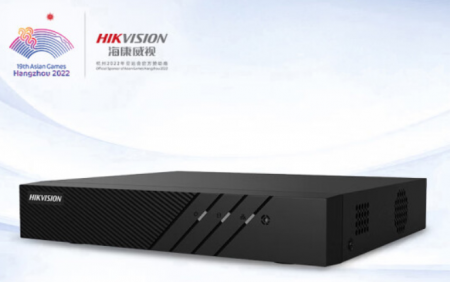 海康威视新款DS-7816N-Q1(D) 16路网络硬盘录像机nvr单盘H.265监控主机 满接600W