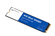 西部数据Blue SN580 SSD固态硬盘 M.2接口PCI E4.0（NVMe协议）